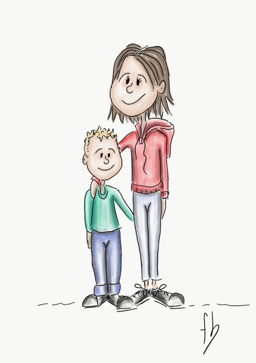 Bruder und Schwester
