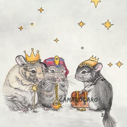 Die heiligen drei Chinchilla-Könige