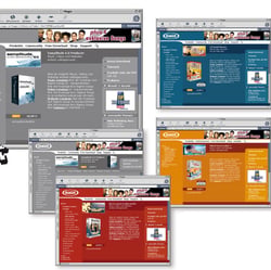 Redesign Magix Produktseiten 2002
