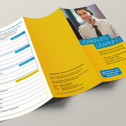 Flyer Verkaufslearning
