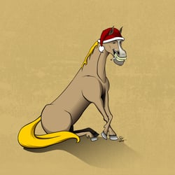 Christmas Horse
