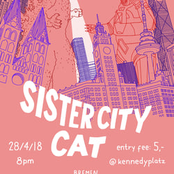 Sister City Cat BREMEN – CHICAGO 2018 Detail