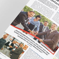 Kluwe Mitarbeiterzeitung Innenseiten