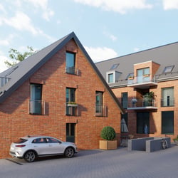 3d-Visualisierung eines Wohnhaus, Appelhofstraße