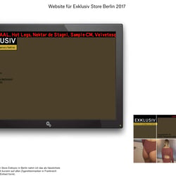 Webdesign und Instagram Kanal für Laden: Exklusiv