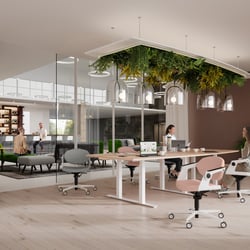 Produktvisualisierung „Arbeitswelt Gesundes Arbeiten“ für König + Neurath