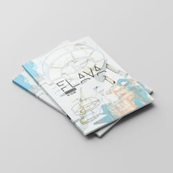 Perfect Binding Brochure Mockup 3