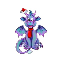 Weihnachtsdrache