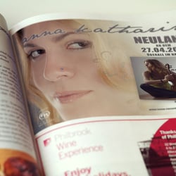 Anzeigengestaltung „Anna Katharina – Neuland“
