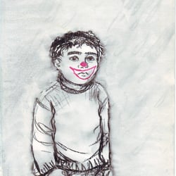 2000 Illustration: L’enfant clown (d’après un conte moderne)