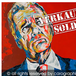 Kunstwerk Carolyn Mielke pop art von #carographic – sold out