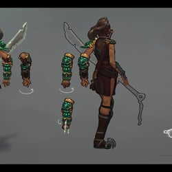 Character Design – Jade Ninja