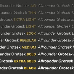 Allrounder Grotesk