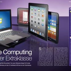 Titelthema Tablets vs. Notebooks
