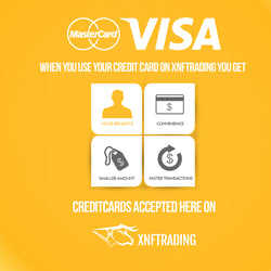 Creditcards accepted