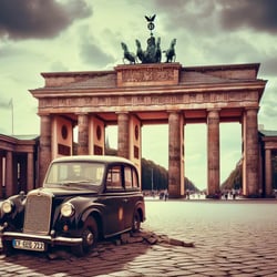 Old Berlin seen by Tony Beech and ai