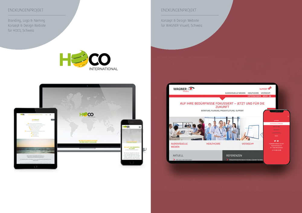 Branding, Logo & Naming Konzept & Webdesign