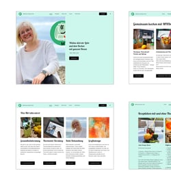 Website Konzept, Gestaltung und Fotos