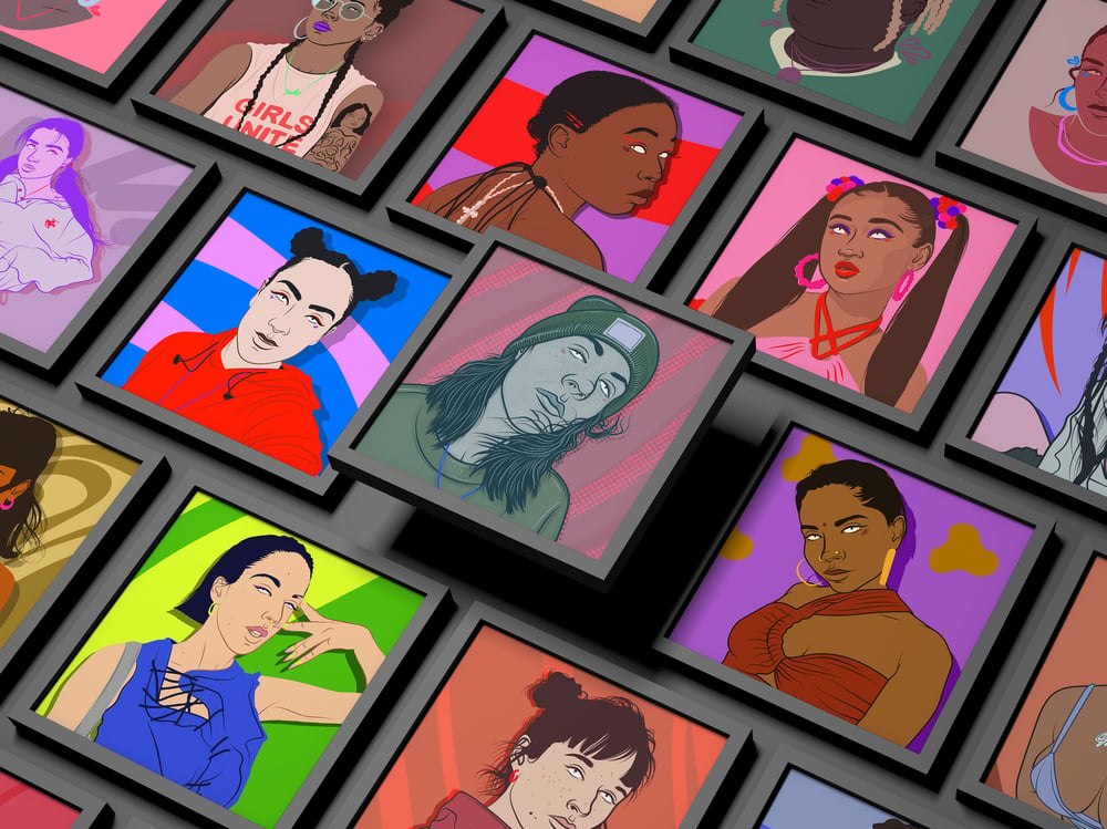 365femalemcs.com Illustrationen