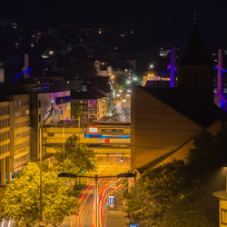 Wuppertal at Night