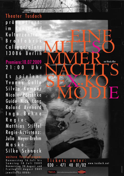 Plakat für Inszenierung