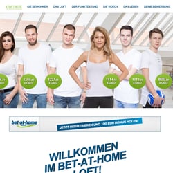 Bet-at-Home Loft Homepage