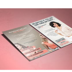 Brochure for a hairdresser in Memphis