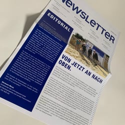 Newton Newsletter – Zeitungsformat – Titel