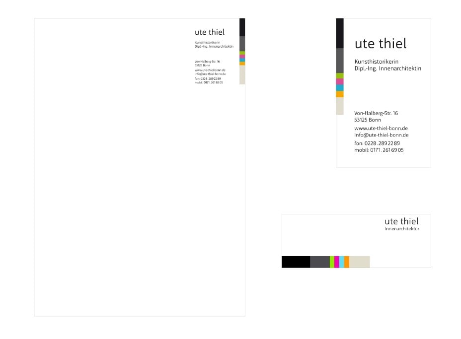 Logo, Briefpapier, Visitenkarte