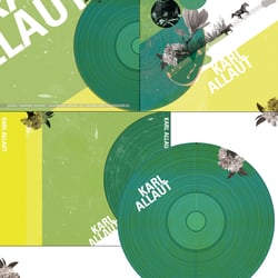 CD Artwork Gestaltung für KARL ALLAUT