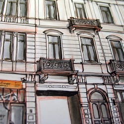 Taunusstraße in Wiesbaden