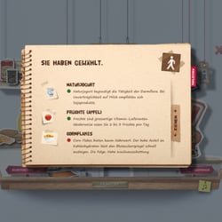 Interaktive Microsite „Gut ernährt, gut bewegt“