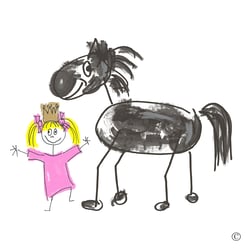 Peinzessin Pferd