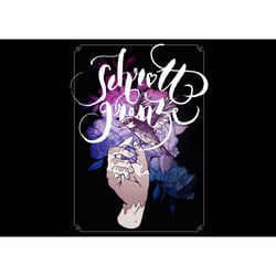 Gestaltung von Beilegekarten für die deutsche Indie-Band Schrottgrenze