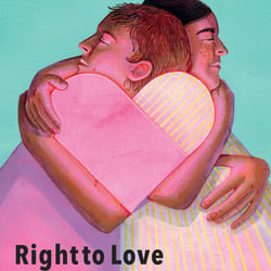 Coverillustration „Right to love“ für Amnesty Journal