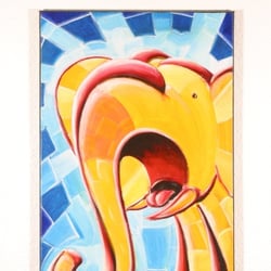 Elefant, Acryl, 2005