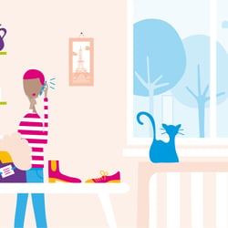 Editorial Illustration for Verbraucherzentrale Brandenburg: „Claim“