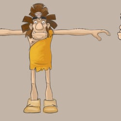 Caveman – Modellsheet