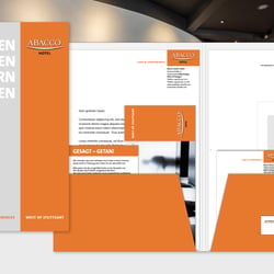 Flyer & Broschüren · Abacco Hotel