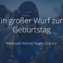Ein großer Wurf zum Geburtstag