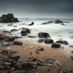 Pacific coast, Chile.
