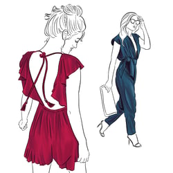 Romper und Jumpsuit