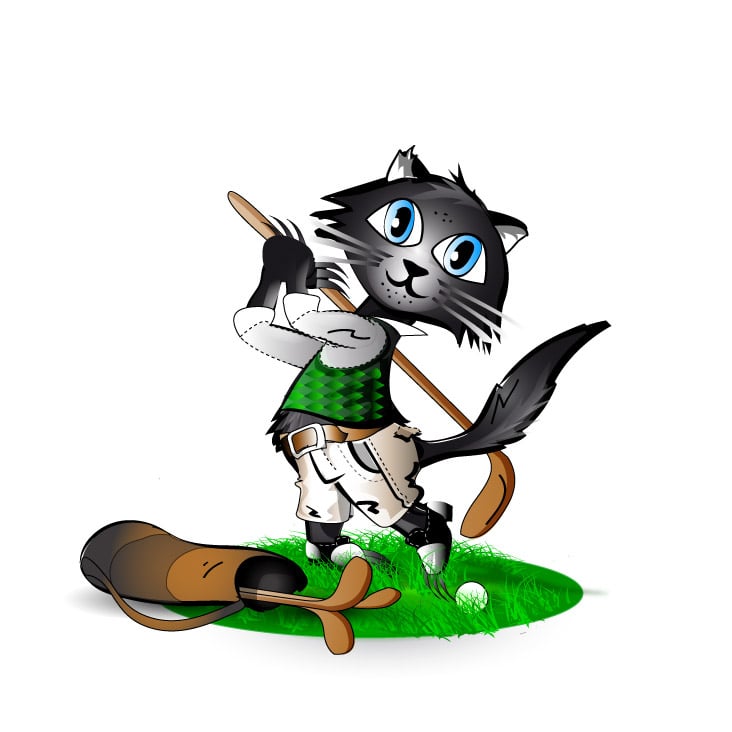 Illustration für Golfclub