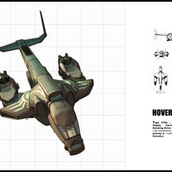 Freie Arbeit | Vehicle Design | Hovercraft | farbige Umsetzung