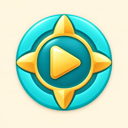 Side Quest Studio – Icon, KI-generiert