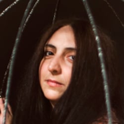 Portrait of writer Arpi voskanyan