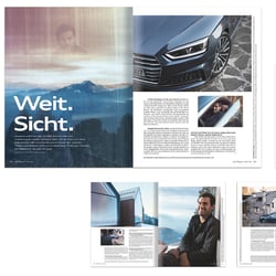 AUDI LIFE Ausgabe N°02/17 – Interview mit Architekt Peter Pichler und das neue Audi A5 Coupe