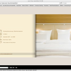 Accor Hospitality Newsletter – Seitenbeispiel