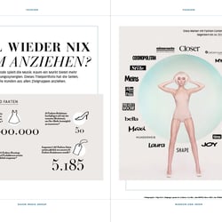 Konzept und Gestaltung Fashion-Segment