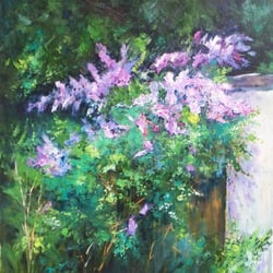 Flieder, 60×50, 2013